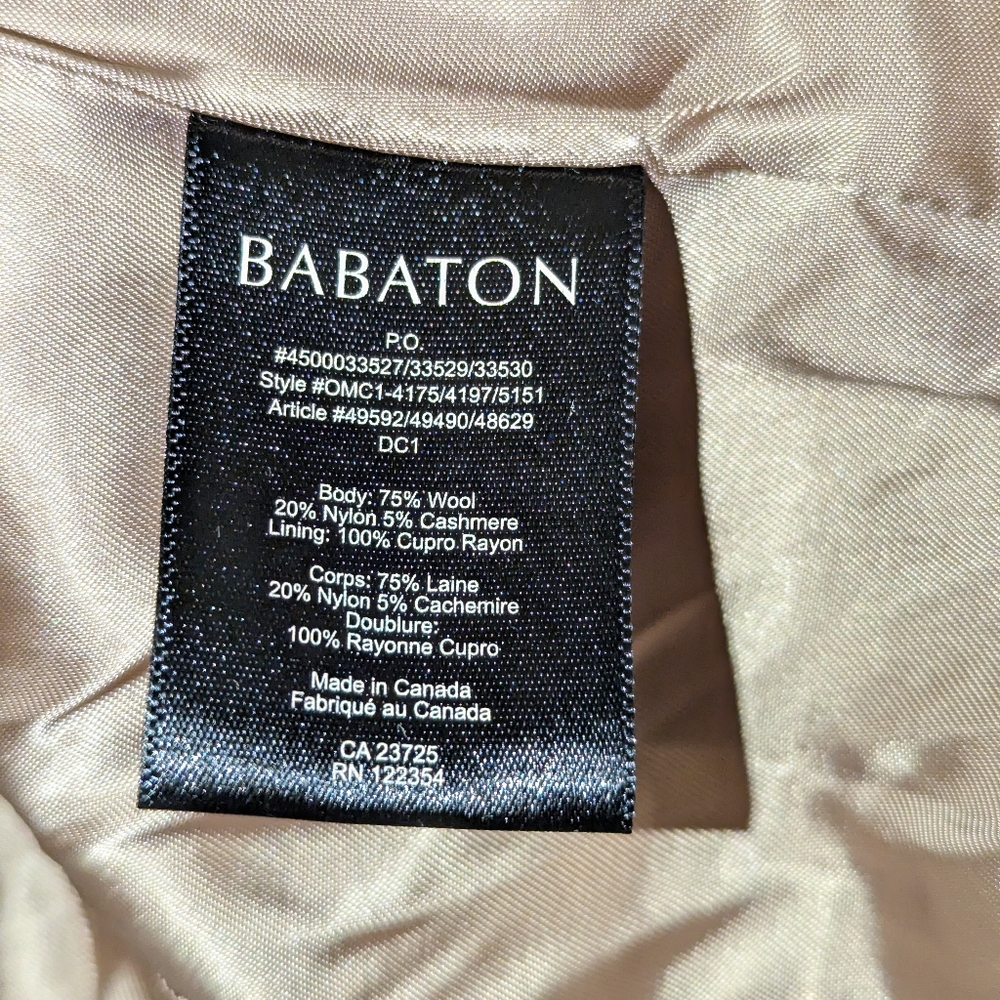 Babaton - The Conner Coat - Picture 6 of 7
